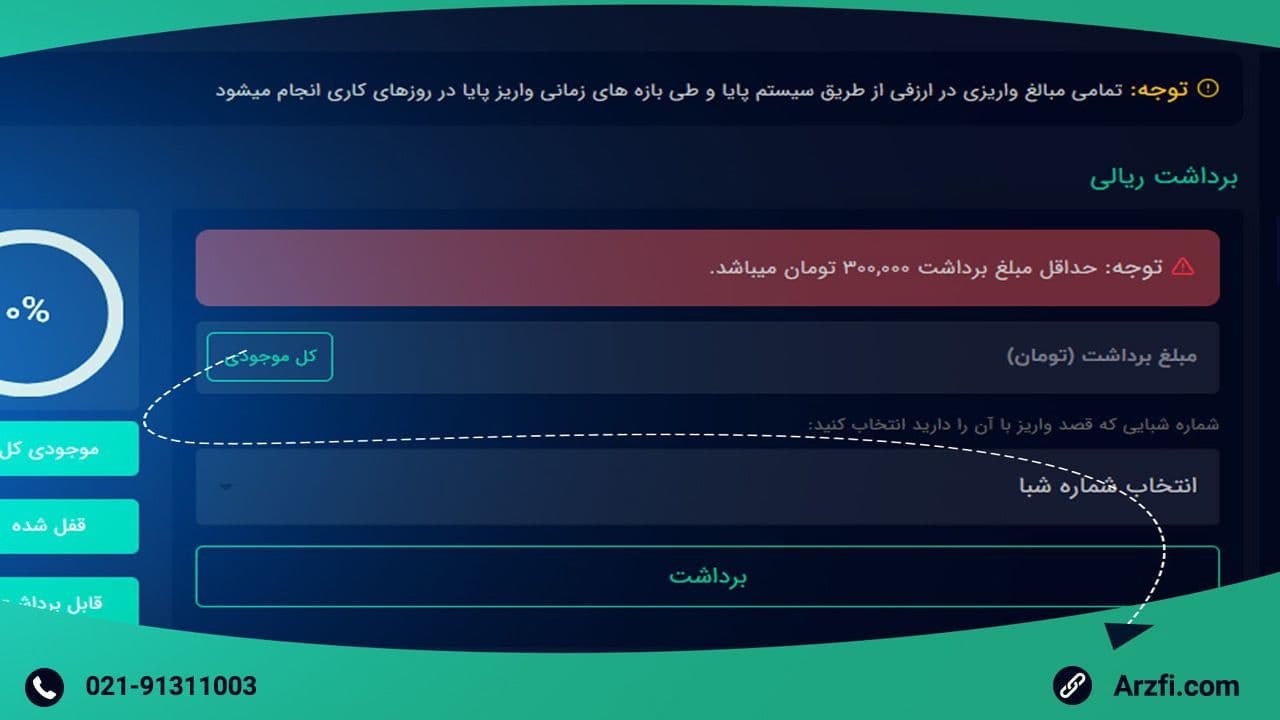 دریافت-کارمزد-از-برداشت-های-ریالی